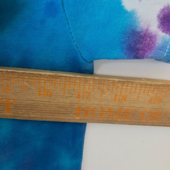 Gildan T Shirt Festive Trendy Tie Dye Tee Short Sleeve 100% Cotton Logo Adult - Picture 5 of 10